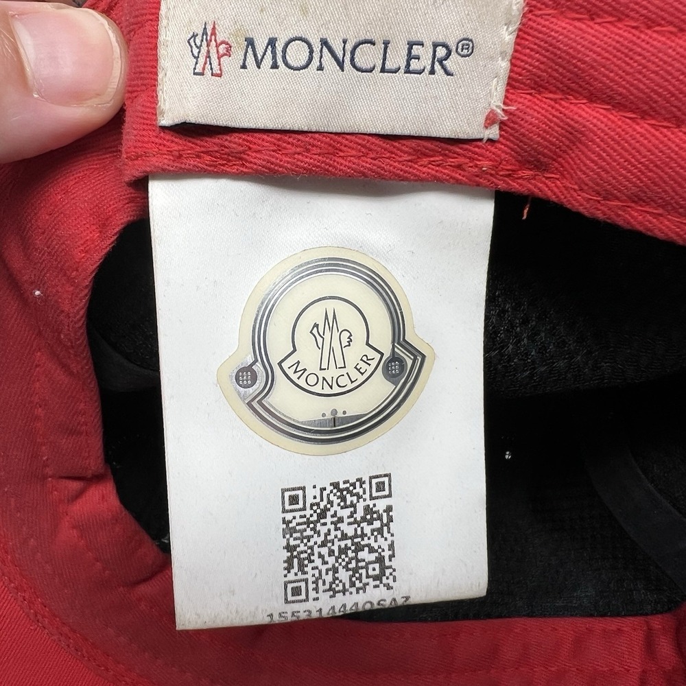 Classic Moncler Blue Red Adjustable Baseball Cap Luxury Casual Designer Hat Cap - Picture 9 of 15